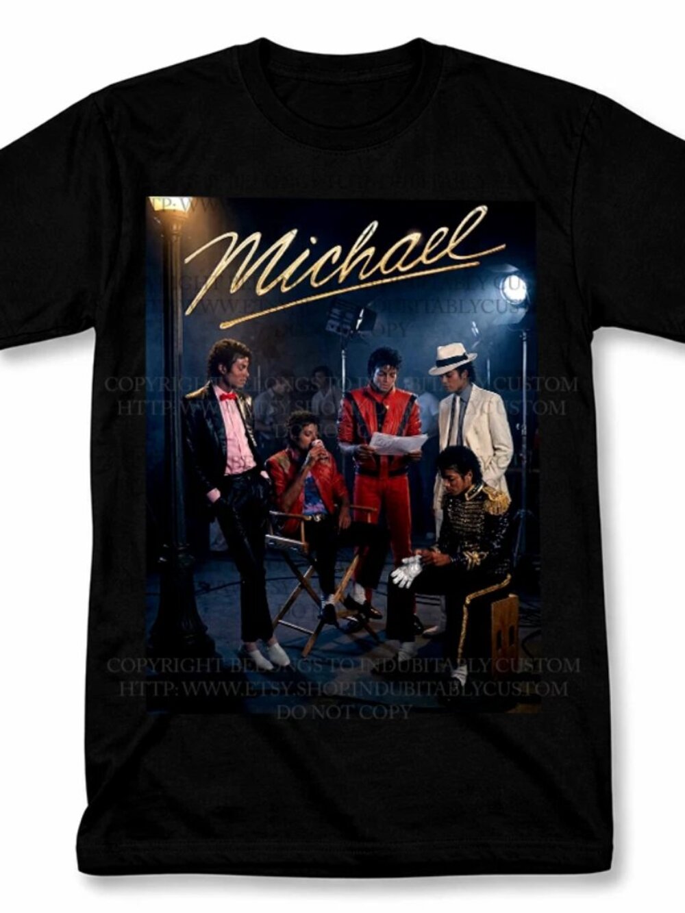 Michael Jackson Graphic T Shirt Vintage Michael Movie Fan Tee 301